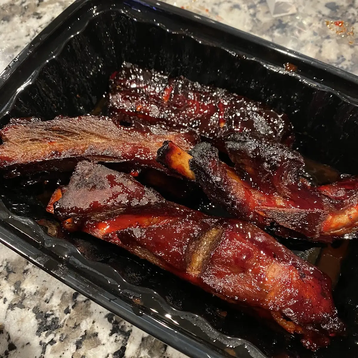 b-b-q pork ribs 4 叉烧排骨